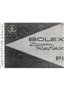 Bolex P 1 manual. Camera Instructions.